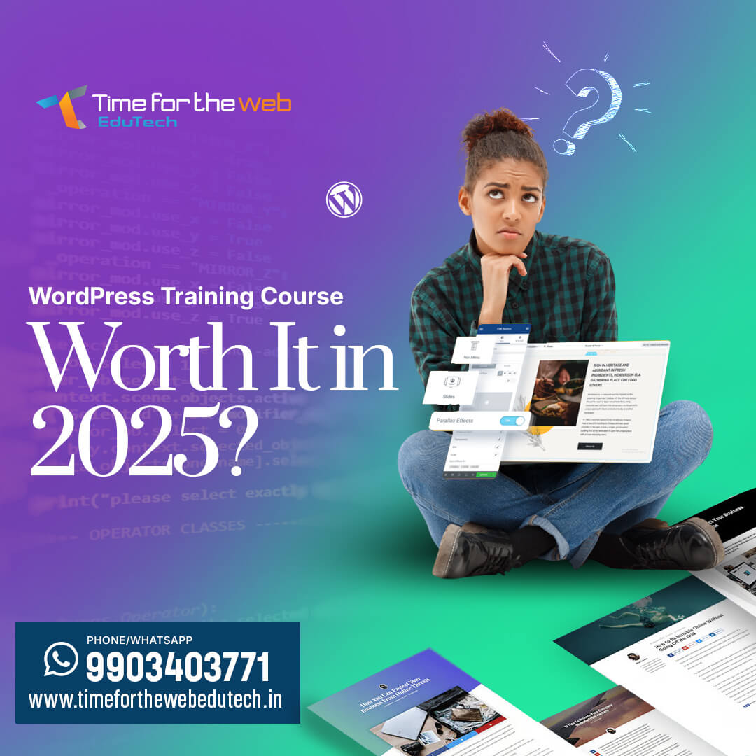 WordPress training course