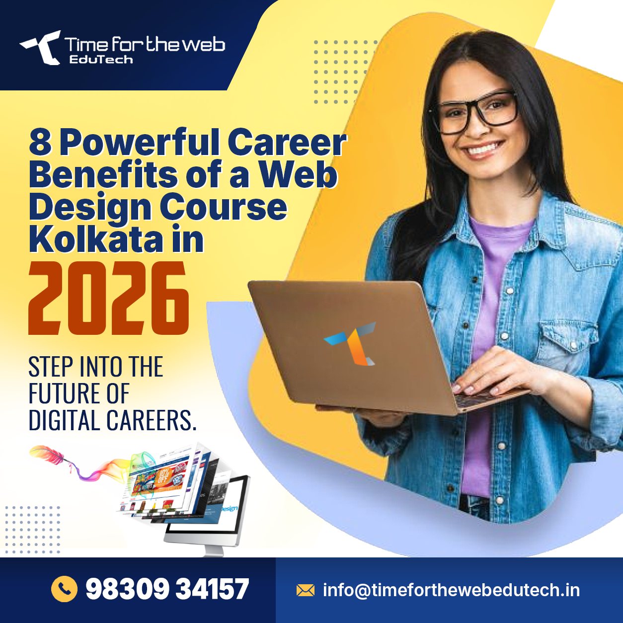 8 Powerful Career Benefits of a Web Design Course Kolkata in 2026
