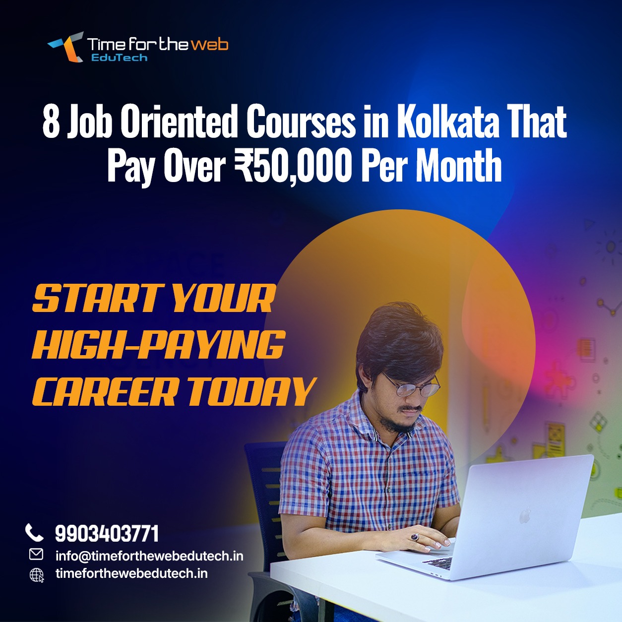 8 Best Job Oriented Courses in Kolkata with ₹50K+ Salaries
