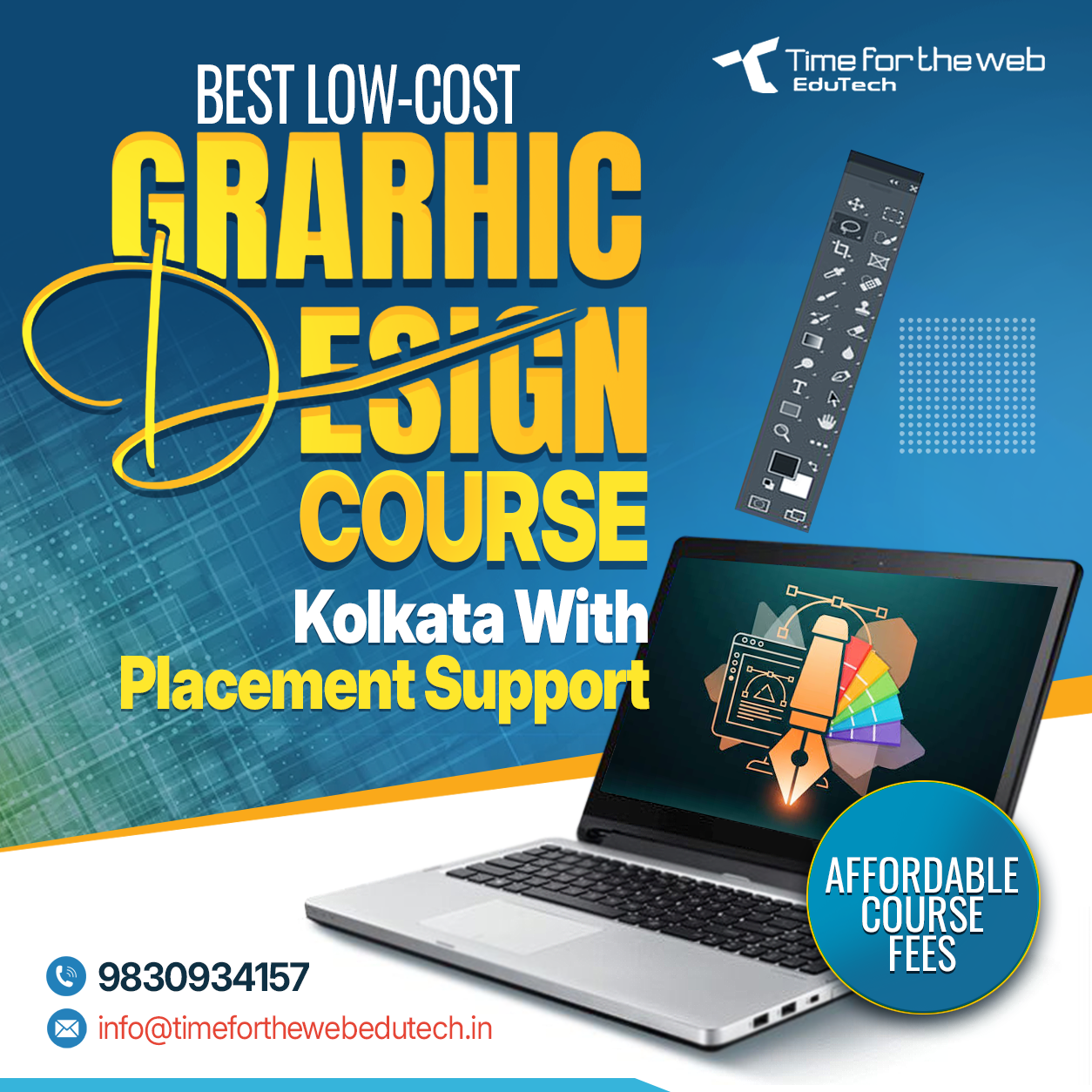 Best Low-Cost Graphic Design Course Kolkata with Placement Support