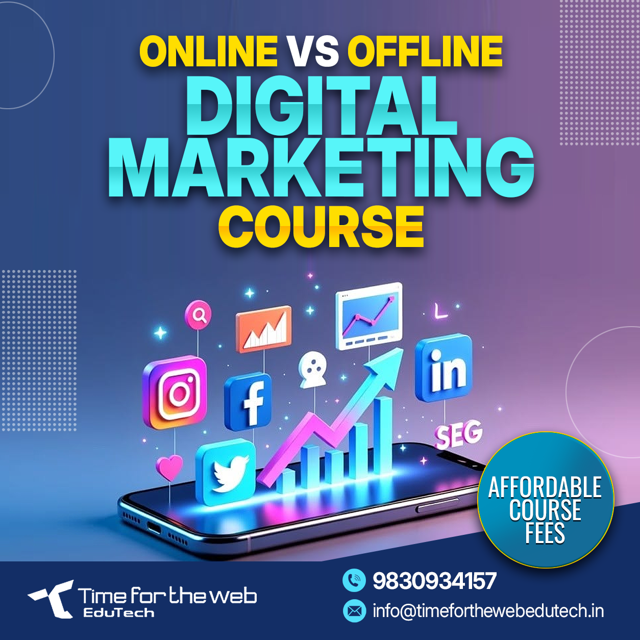 Online vs Offline Digital Marketing Course in Kolkata – Which One is Better?